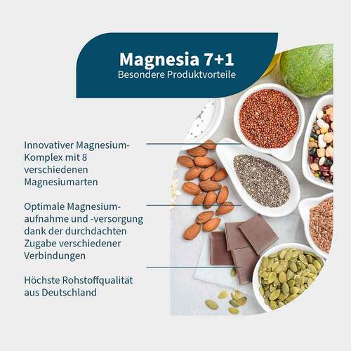 Magnesia 7 + 1 Magnesium-Komplex vegan Kapseln - 2