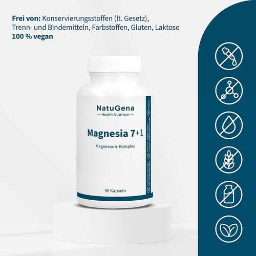 Magnesia 7 + 1 Magnesium-Komplex vegan Kapseln - 3
