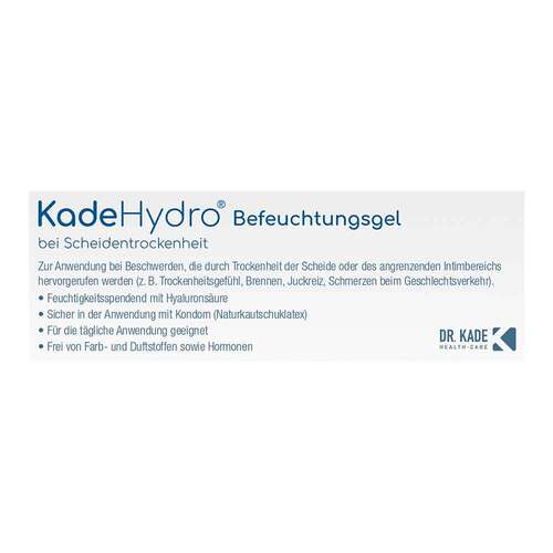 Kadehydro Befeuchtungsgel Tube mit Applikator - 2