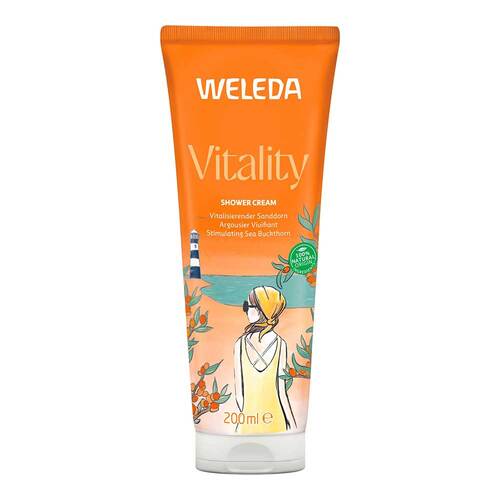 Weleda Vitality Shower Cream Sanddorn - 1