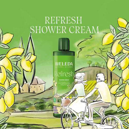 Weleda Refresh Shower Cream Citrus - 3