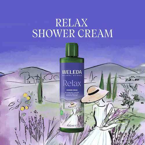 Weleda Relax Shower Cream Lavendel - 3