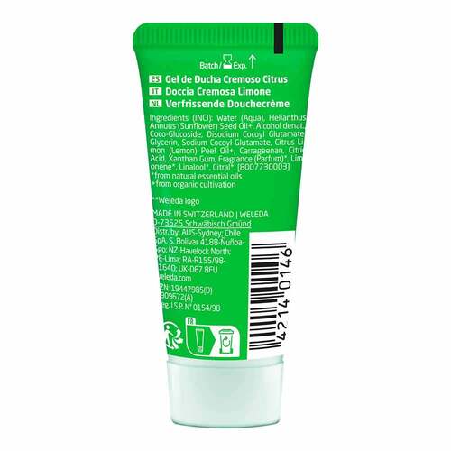 Weleda Refresh Shower Cream Citrus erfrischend - 2