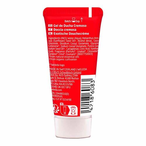 Weleda Inspire Shower Cream Granatapfel sinnlich - 2