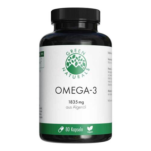 Green Naturals Omega-3 Kapseln 1835 mg vegan + Dha - 1