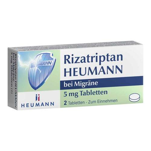 Rizatriptan Heumann bei Migr&auml;ne 5 mg Tabletten - 1