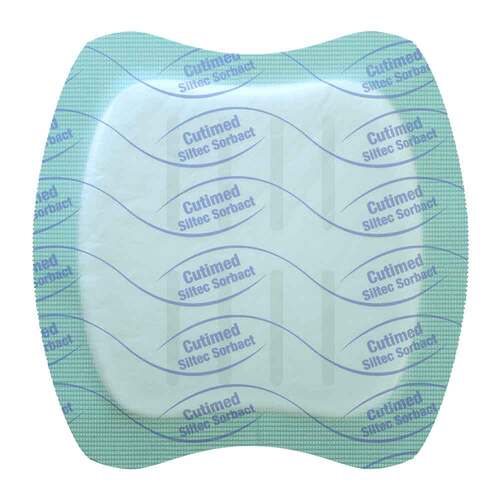 Cutimed Siltec Sorbact B PU-Verband 10x10 cm - 2