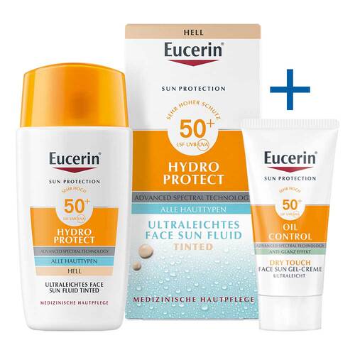 Eucerin Sun Fluid Hydro Protect Face hell Lsf 50 +  - 1