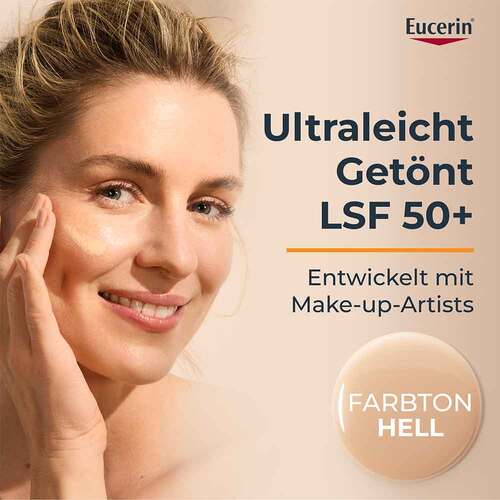Eucerin Sun Fluid Hydro Protect Face hell Lsf 50 +  - 2