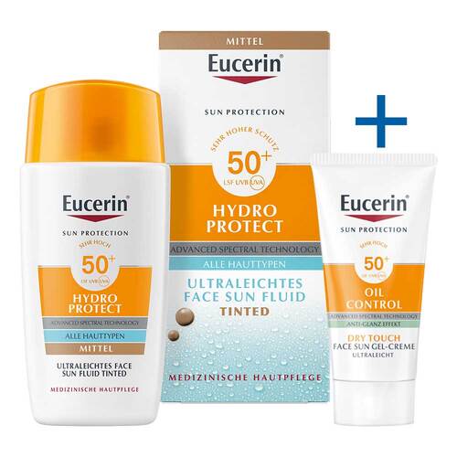 Eucerin Sun Fluid Hydro Protect Face mittel LSF50 +  - 1