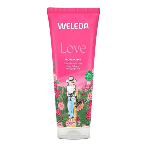 Weleda Love Shower Cream Rose - 1