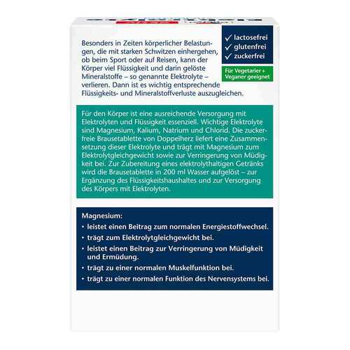 Doppelherz Elektrolyte zuckerfrei Brausetabletten - 2