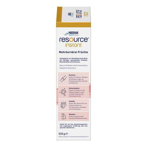 Resource instant Mehrkornbrei Fr&uuml;chte Pulver - 3