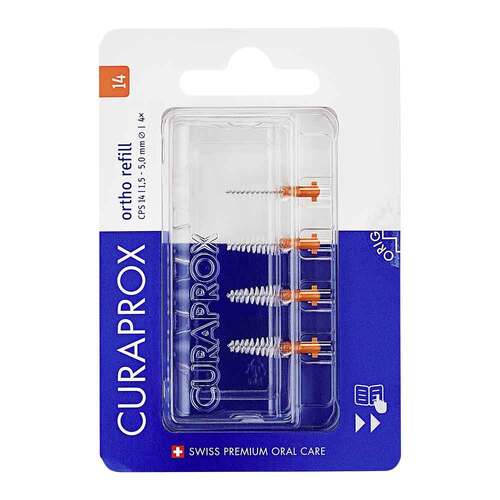 Curaprox Cps 14 Interdentalb&uuml;rste ortho 1,3-5 mm - 1