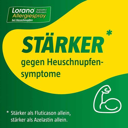 Lorano Azelastin / Fluticason Allergiespr.b.Heuschn. - 4