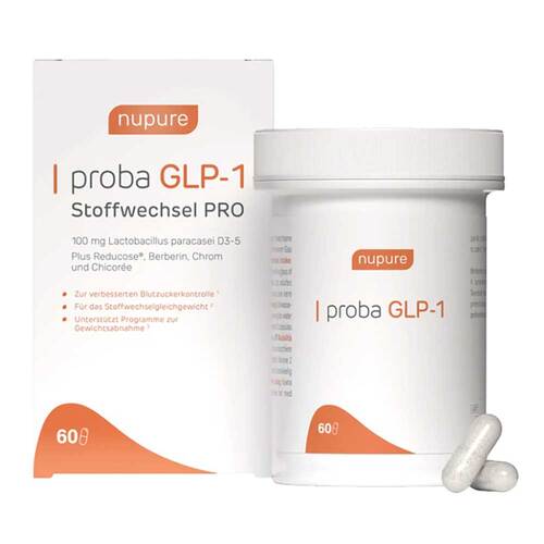 Nupure proba Glp-1 Stoffwechsel Pro magensaftresistent Kapseln  - 1