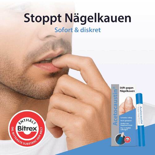 Acetocaustin Stift gegen N&auml;gelkauen - 2