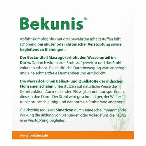 Bekunis Abf&uuml;hr-Komplex plus Sachets - 2