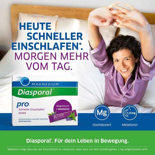 Magnesium Diasporal pro Schneller Einschlafen dir. - 2