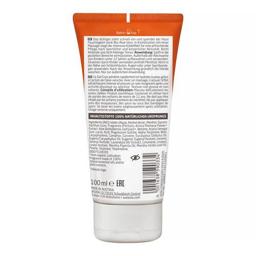 Weleda Sport K&uuml;hlgel Arnika - 2