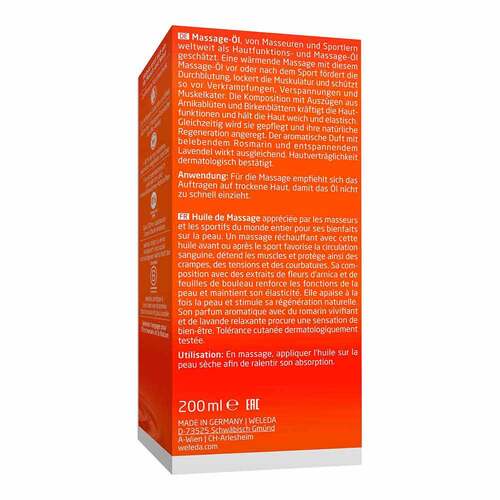 Weleda Sport Massage-&Ouml;l Arnika - 2