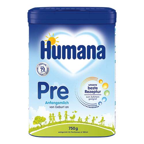 Humana Pre Anfangsmilch 5HMO Pulver - 1