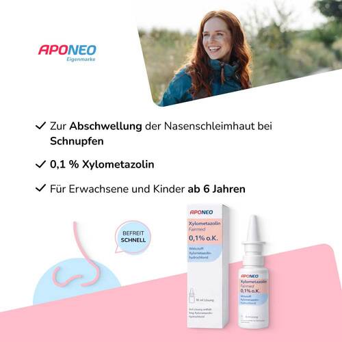 Xylometazolin Fairmed 0,1% ohne K. Nasenspray - 2
