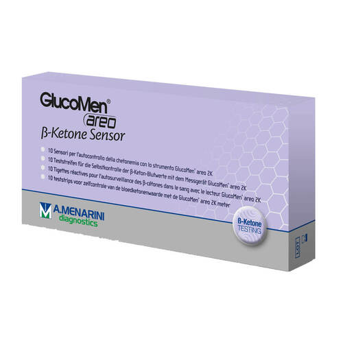GLUCOMEN areo 2K &szlig;-Ketone Sensor Teststreifen - 1