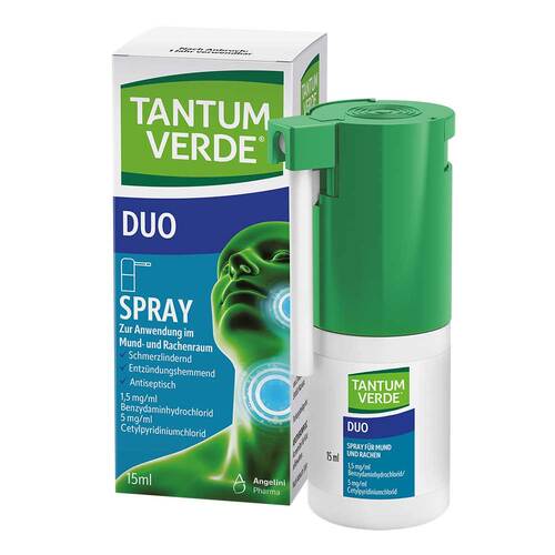 Tantum Verde duo 1,5mg / ml + 5mg/ml Spray Anw.Mundh&ouml;. - 1