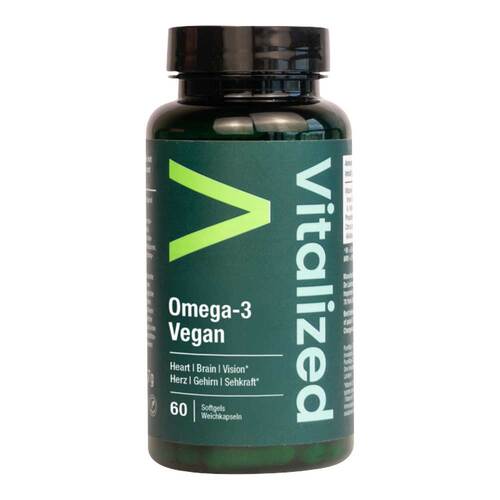 Vitalized Omega-3 vegan 900 mg Weichkapseln - 1