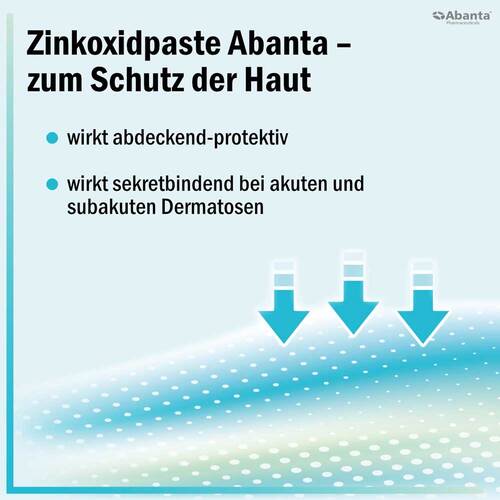 Zinkoxidpaste Abanta 200 mg / g Paste zur Anwendung auf der Haut  - 2