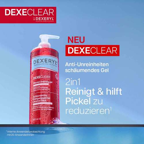 Dexeryl Dexeclear Reinig.Gel sch&auml;um.unreine Haut - 2