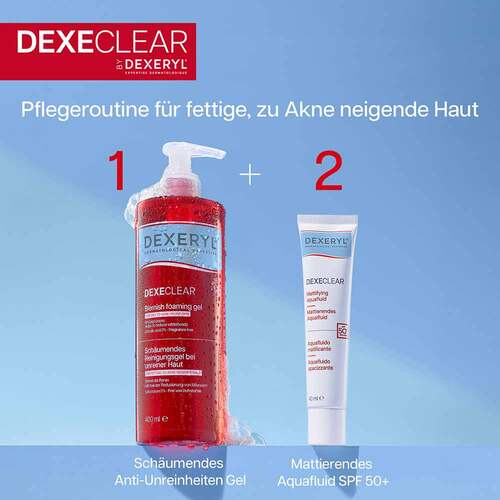 Dexeryl Dexeclear Reinig.Gel sch&auml;um.unreine Haut - 7