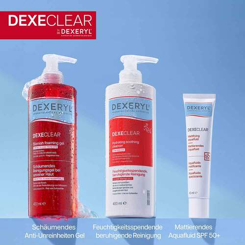 Dexeryl Dexeclear Reinig.Gel sch&auml;um.unreine Haut - 8