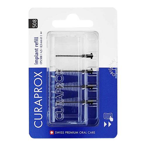 Curaprox Cps 508 Interdentalb&uuml;rste implant 1,7-8,5 mm - 1