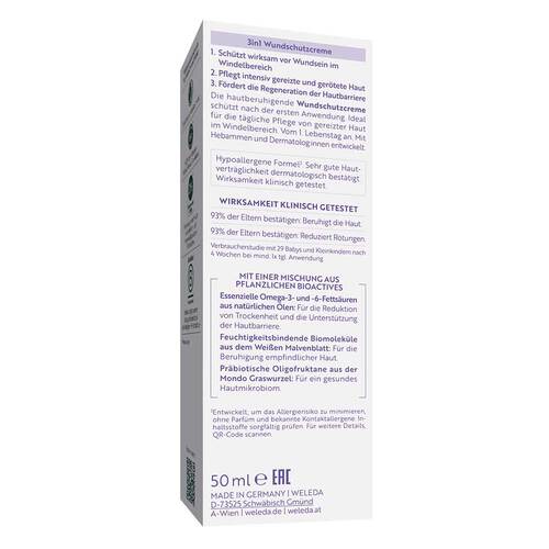 Weleda baby 3in1 Wundschutzcreme wei&szlig;e Malve - 2