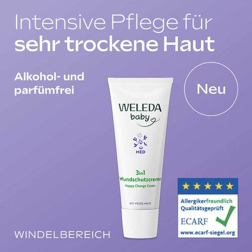 Weleda baby 3in1 Wundschutzcreme wei&szlig;e Malve - 5