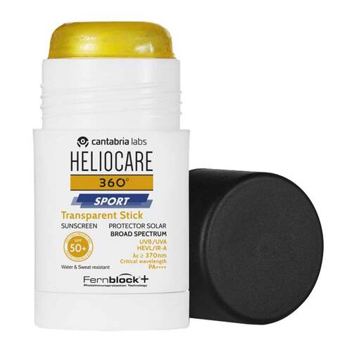 Heliocare 360° Sport Transparent Stick Spf 50 +  - 2