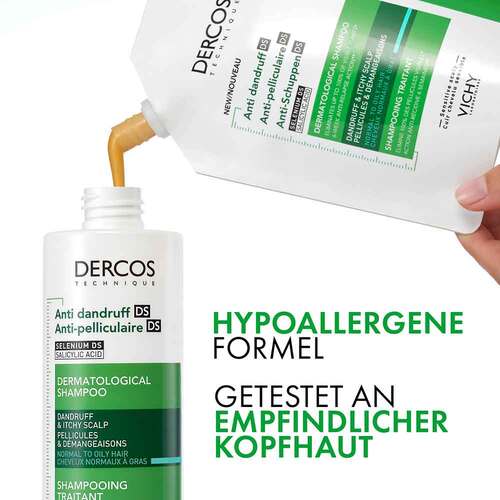 Vichy Dercos Anti-Schuppen Shampoo fett.Kopfh.NF - 3
