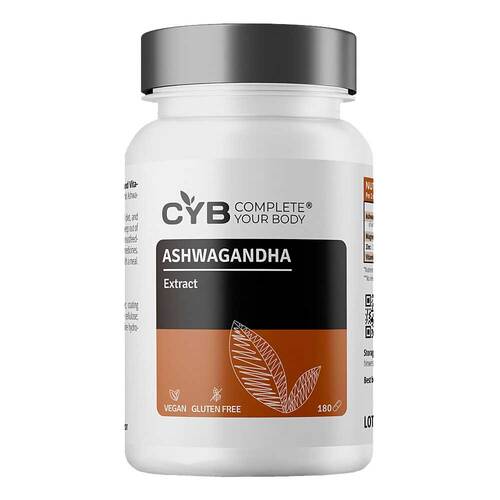 Cyb Ashwagandha Vitamin B6 + Magnesium+Zink Kapseln - 1