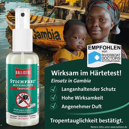 Stichfrei M&uuml;ckenschutz Tropical Pumpspray - 2