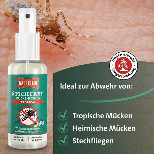 Stichfrei M&uuml;ckenschutz Tropical Pumpspray - 3