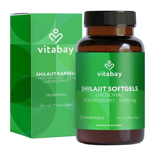 Liposomales Mumijo Shilajit 1000mg hochdos.Weichk. - 1