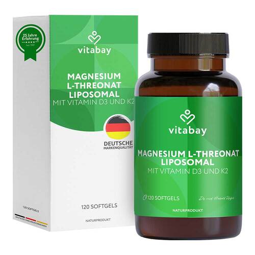 Liposomales Magnesium L-Threonat 2000 mg Weichkapseln  - 1