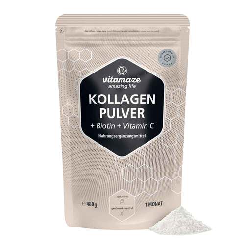 Kollagen Pulver + Biotin+Vitamin C - 1