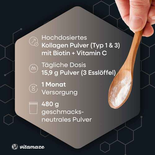 Kollagen Pulver + Biotin+Vitamin C - 2
