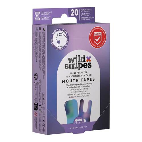 Wild Stripes Pflaster Mouth Tapes Sunset - 1