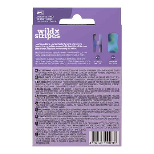 Wild Stripes Pflaster Mouth Tapes Sunset - 2