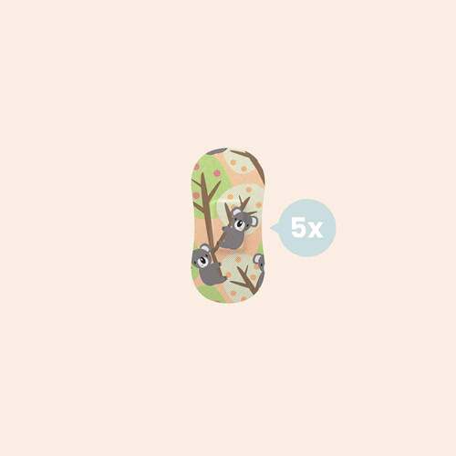 Wild Stripes Pflaster Kids sensitiv Animal Fun - 6