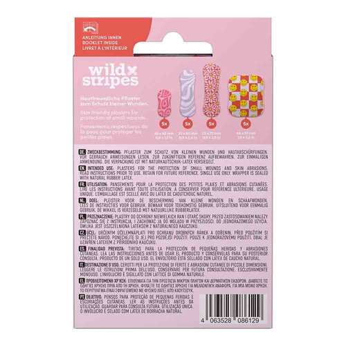 Wild Stripes Pflaster Classic sensitiv Pastel Fun - 2